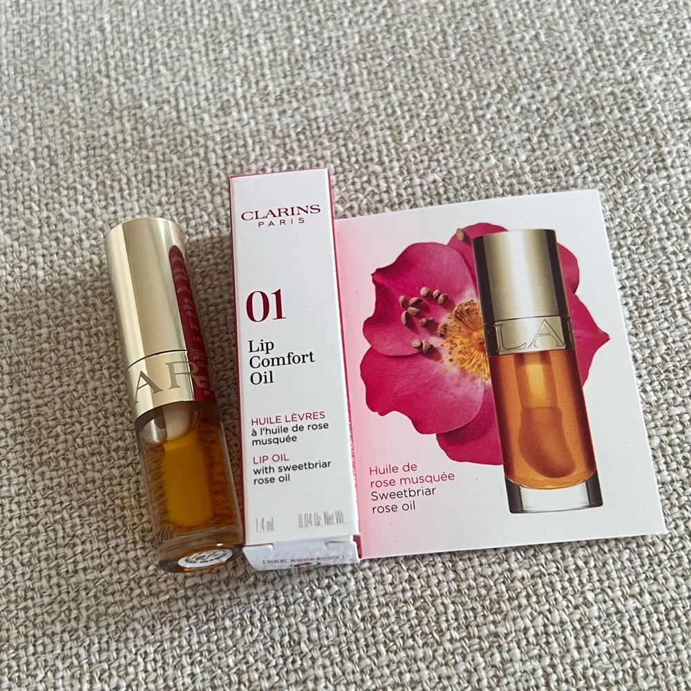 Clarins Lip Comfort Oil 01 Honey 1.4ml